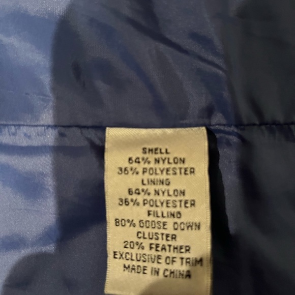 Talbots Blue Vest - Picture 3 of 6